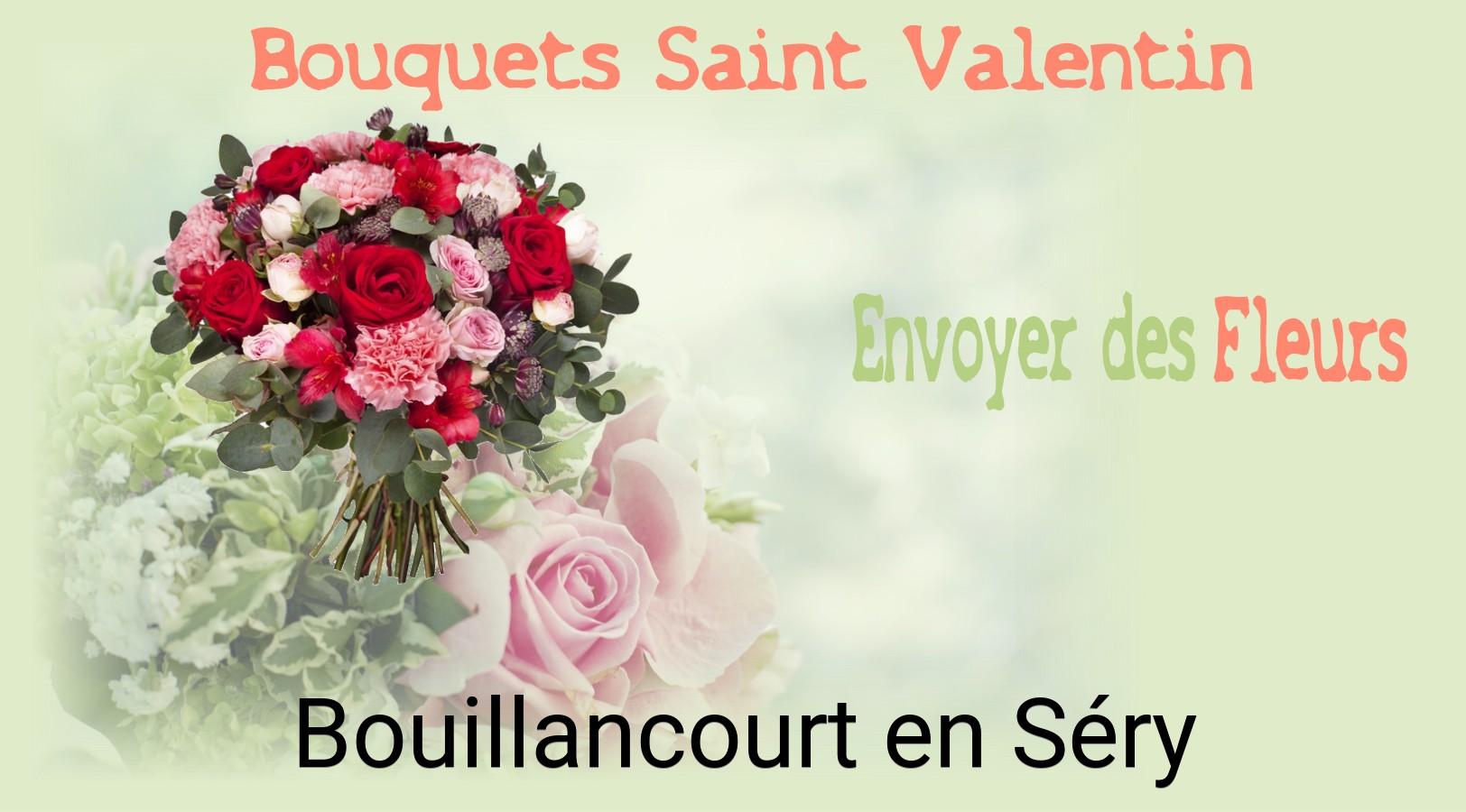 Roses de Saint-Valentin livrées à Bouillancourt-en-Séry